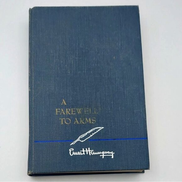 A Farewell To Arms Ernest Hemingway 1957 Hardcover Book Charles Scribners Sons - Picture 1 of 7